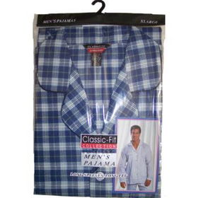Men's 100% Cotton Pajama Set Case Pack 48