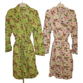 Women's Monkey Bathrobe Case Pack 12women 