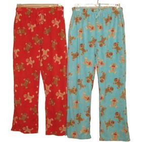 Women's Ginger Bread Polar Fleece Sleep Pants Case Pack 24