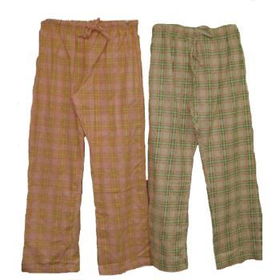 Women's Colored Flannel Plaid Sleep Pants Case Pack 24