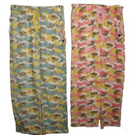Women's Flannel Cotton Monkey Sleep Pants Case Pack 24