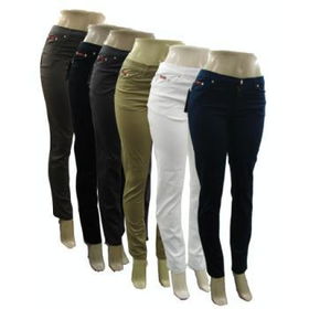 Women's Skinny Twill Pants Case Pack 12women 