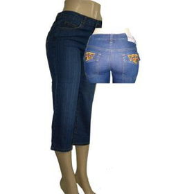 Women's Denim Capri Pants Case Pack 24