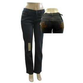 Women Denim Jeans w/Cute Pocket Design Case Pack 12