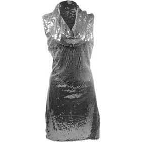 Cool Silver Sequined XOXO Ladies Dress Case Pack 21silver 