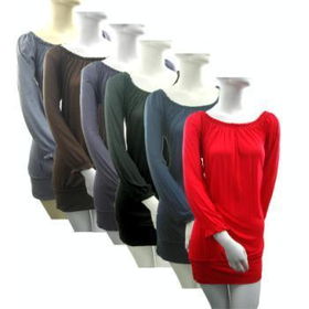 Cute New U Cut Women's Plus Size Top Case Pack 12cute 