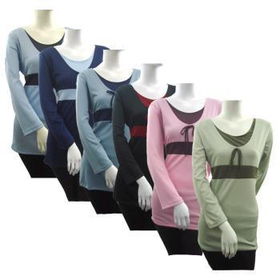 Women's Plus Size 2 Fer Style Tops Case Pack 12women 