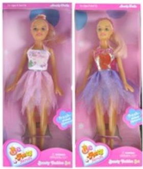 9" Beauty Doll with fairy skirt in Box Case Pack 192