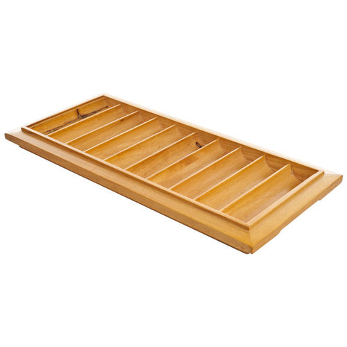 Oak Black Jack Table Tray - Holds 500 Chipsoak 