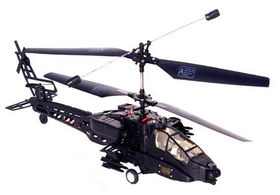 Electric 3CH Super Stable Apache Style RTF RC Heli Case Pack 8electric 