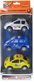 3 Pack Special Edition Cars in Box Case Pack 216special 