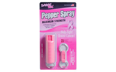 SABRE SPRAY KEY RING PINK (NBCF) .54sabre 