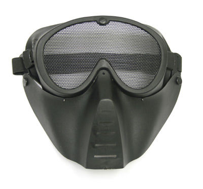 TSD Airsoft Face Mask, Blacktsd 