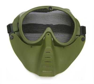 TSD Airsoft Face Mask, Greentsd 