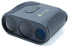 7x25 Laser Rangefinder Monocular, 20-1500 meters, Measures Distance & Speed, Compact