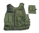 UTG Airsoft Deluxe Tactical Vest, OD Green