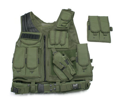 UTG Airsoft Deluxe Tactical Vest, OD Greenutg 