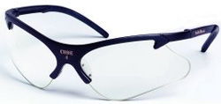 Smith & Wesson Code 4 Safety Glasses, Clear Lenses, Black Frame