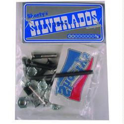 Shorty's Silverados 7/8 in. Flat Head Bolts, Phillips