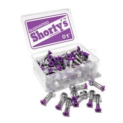 Shorty's Color Tip 1 in. 65 Nuts and Bolts Purple