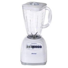 O 10 Speed Blender w/Cup-Whitespeed 