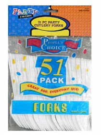 Plastic Cutlery 51- Piece-Combo Pack Case Pack 48plastic 