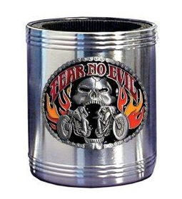 Can Cooler - Pewter Emblem Fear No Evil