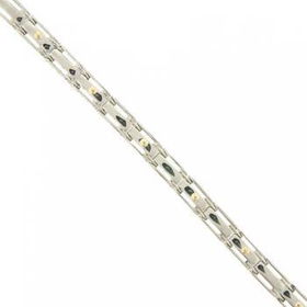 14K Gold & Stainless Steel Mens Bracelet 8.5 Inchgold 