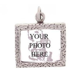 Sterling Silver Pendant Holds 1 Picture of Your Choicesterling 