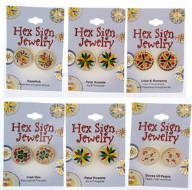 Good Luck Charm Earrings. Priced Per Dozen Case Pack 1luck 