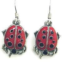 Earth Spirit Earrings - Lady Bugearth 