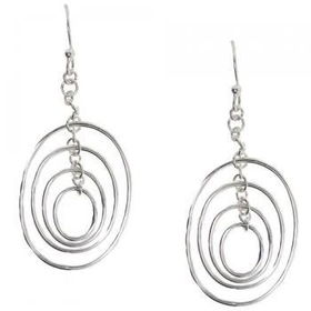 Dangling Sterling Silver Multiple Opal Drop Earringsdangling 