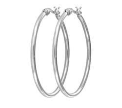 Sterling Silver Hoop Earringssterling 