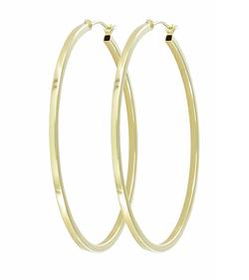 10k Yellow Gold Hoop Earringsyellow 