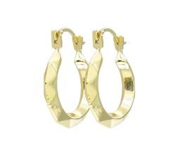 10k Yellow Gold Hoop Earringsyellow 