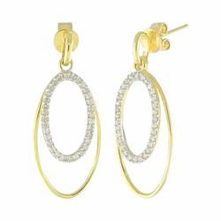 10k Yellow Gold Diamond Earringsyellow 
