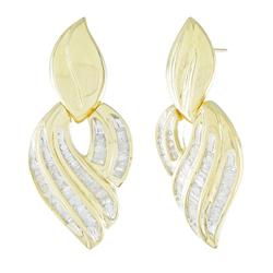 10k Yellow Gold Diamond Earringsyellow 