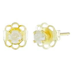 Gold Diamond Earringsgold 