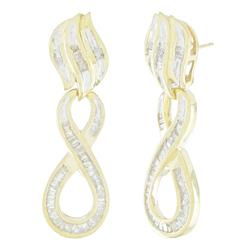 10k Yellow Gold Diamond Earringsyellow 