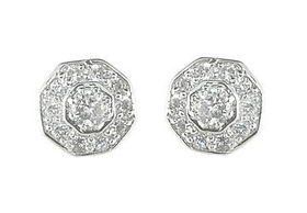 CZ Sterling Silver Earringssterling 