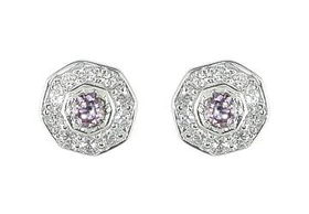 CZ Sterling Silver Earringssterling 