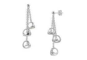 Nugget Sterling Silver Earringsnugget 