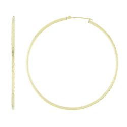 10k Yellow Gold Large Hoop Earringsyellow 