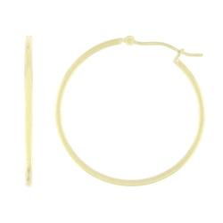 10k Yellow Gold Hoop Earringsyellow 