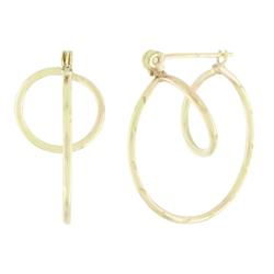 10k Yellow Gold Hoop Earringsyellow 