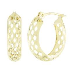 10k Yellow Gold Hoop Earringsyellow 