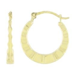 10k White Gold Small Hoop Earringswhite 