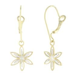 10k White Gold Earringswhite 