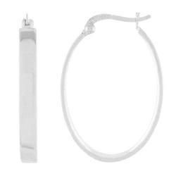 Sterling Silver Large Hoop Earringssterling 