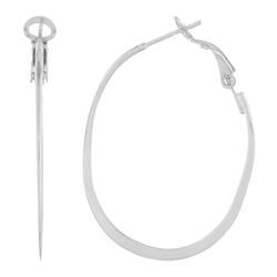 Sterling Silver Hoop Earringssterling 